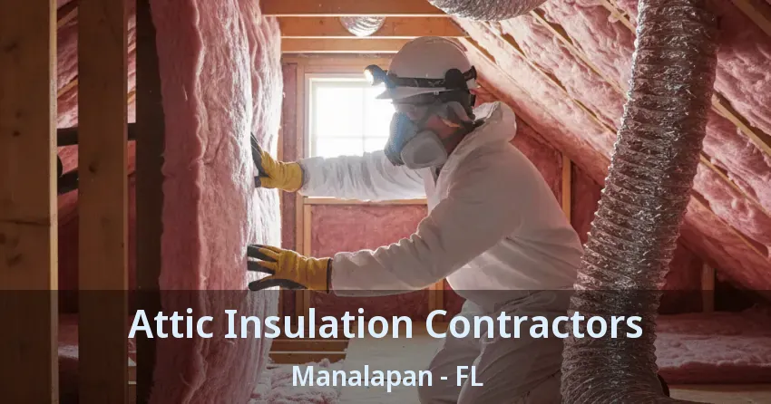 Attic Insulation Contractors Manalapan - FL