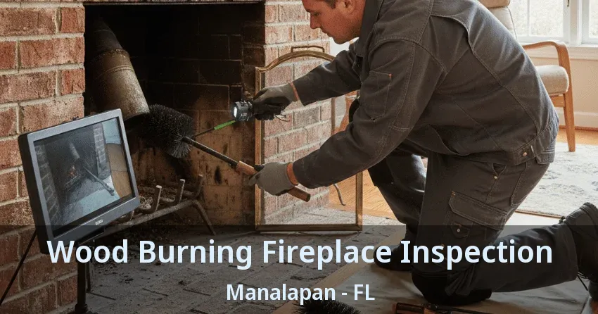 Wood Burning Fireplace Inspection Manalapan - FL